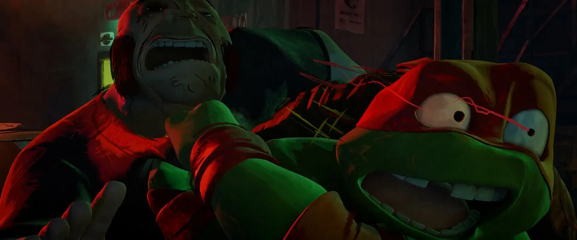 Teenage Mutant Ninja Turtles Mutant Mayhem (2023) Hindi (ORG) HDRip | 720p | 480p Screenshot